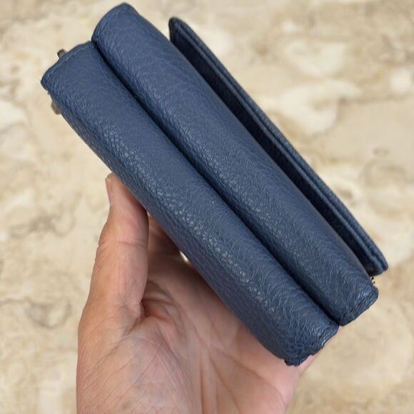 Roots 73 RFID Vegan Leather Compact Tri-Fold Wallet - Picture 8 of 15